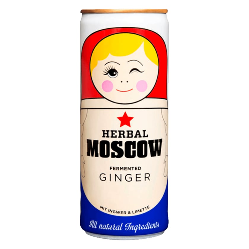 Herbal Moscow Fermented Ginger 0,25l
